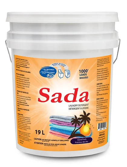 Détergent liquide fraîcheur des îles (Bleu) 1.5 LTR